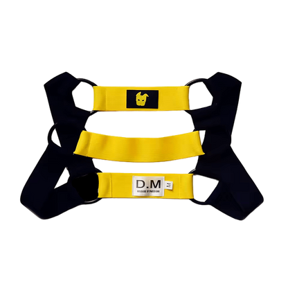 Dog & Master Cross Harness Yellow