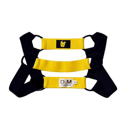 Dog & Master Cross Harness Yellow
