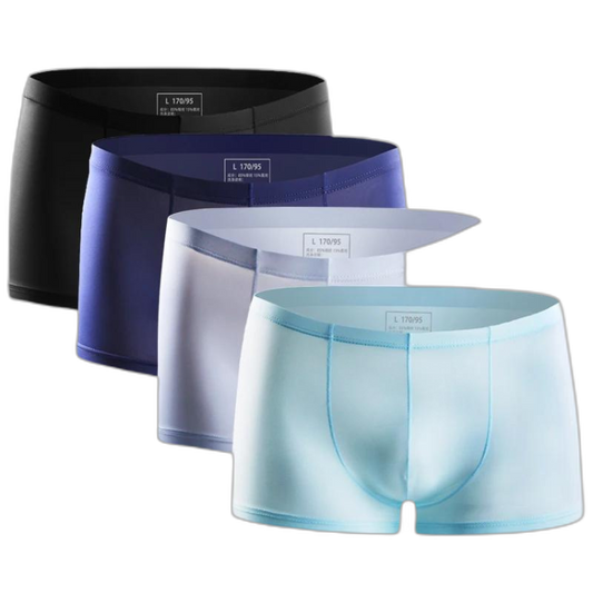 Ice Embrace Transparent Boxer Briefs (4 Pack)