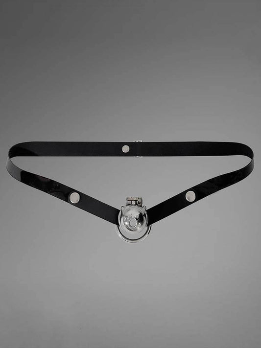 BDSM Chastity Lock Assistive Fixation Strap