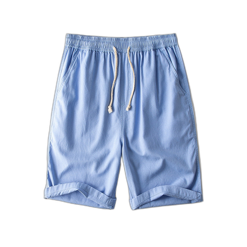 Rustic Breeze Linen Shorts