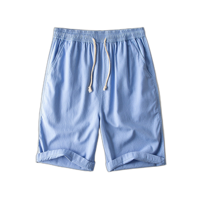 Rustic Breeze Linen Shorts