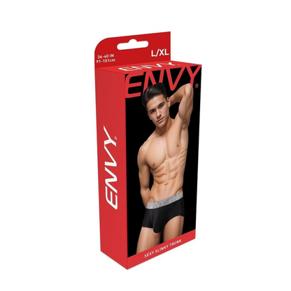 Envy Sexy Slinky Trunk-Black-L/Xl