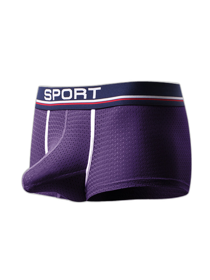 2 Pack Breathable Separate Pouch Boxer Briefs