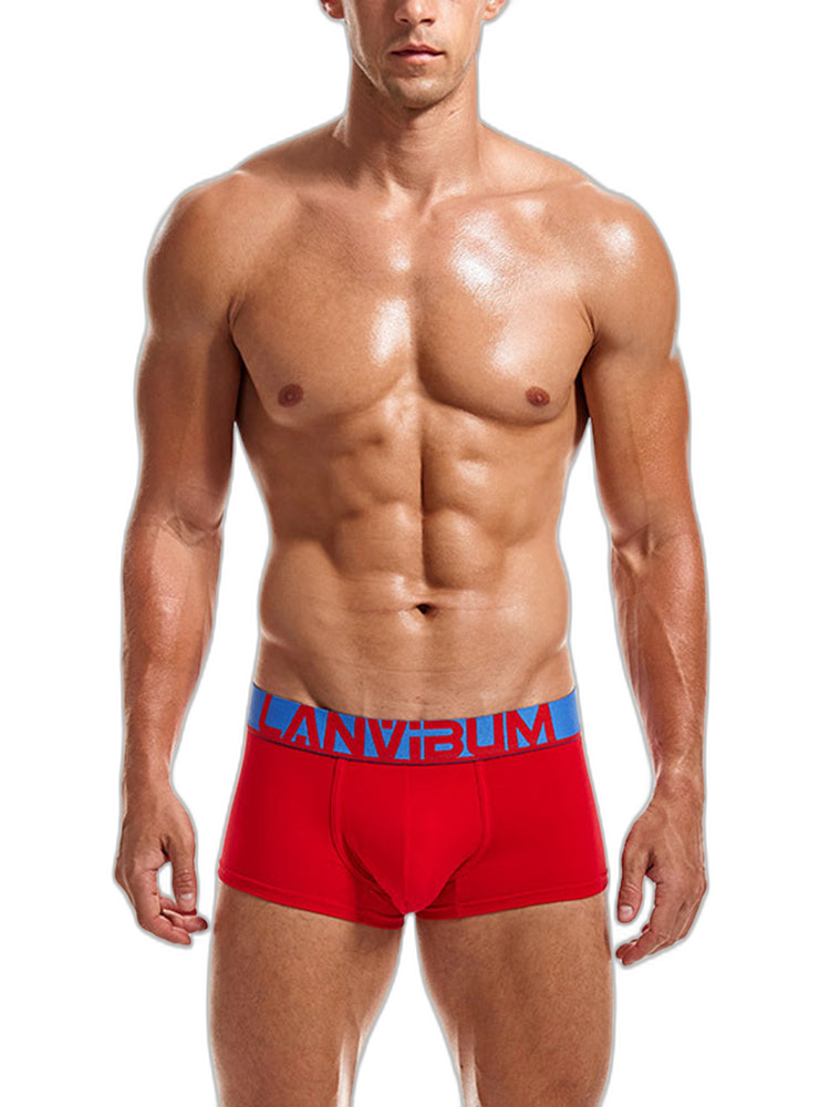 2 Pack Men's Breathable Big Pouch Trunks