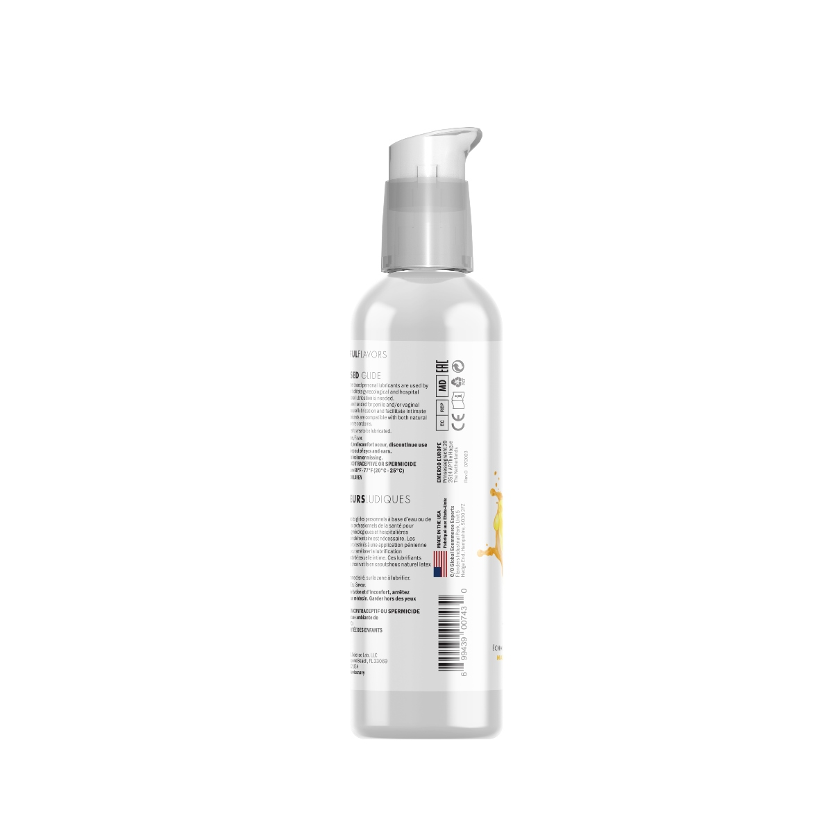 Swiss Navy 4 In 1 Mango Flavoured Water Based Lube 4oz