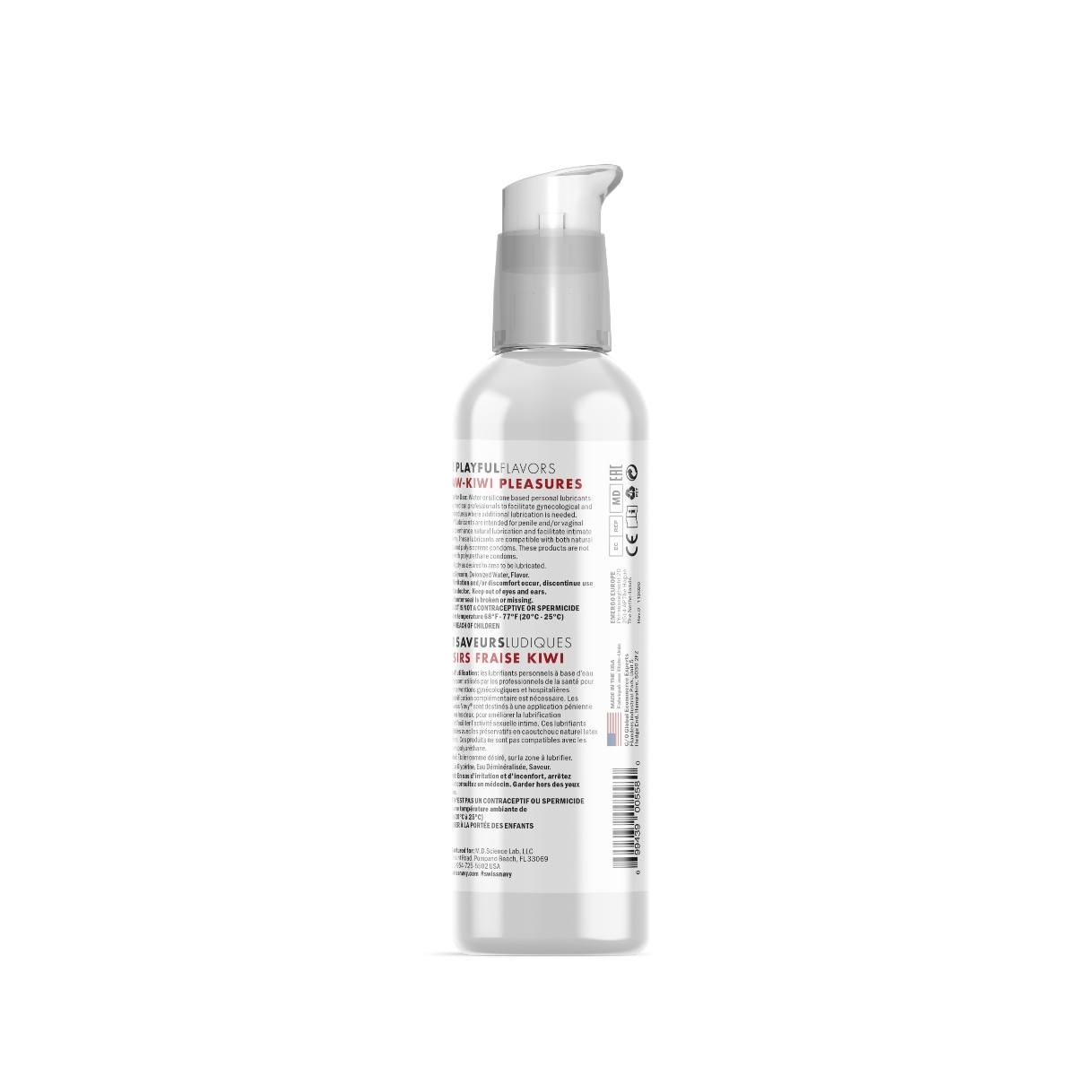 Swiss Navy 4 In 1 Strawberry Kiwi Pleasure Flavoured Water Based Lube 4oz