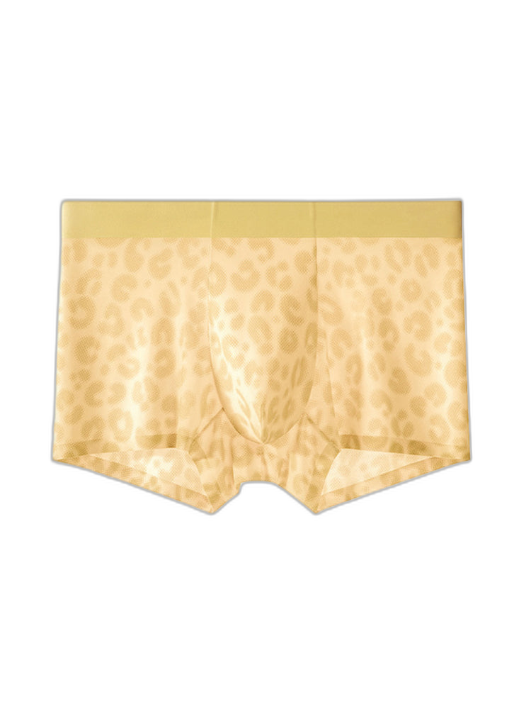 3 Pack Men's Ultra-Thin Ice Silk Trunks