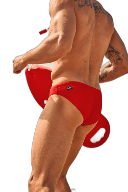 SURGE Swim Briefs - Red