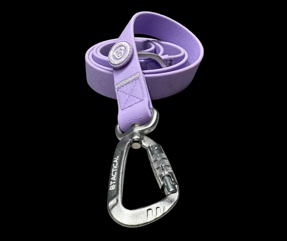 Tactical Carabiner Clip Lead Purple