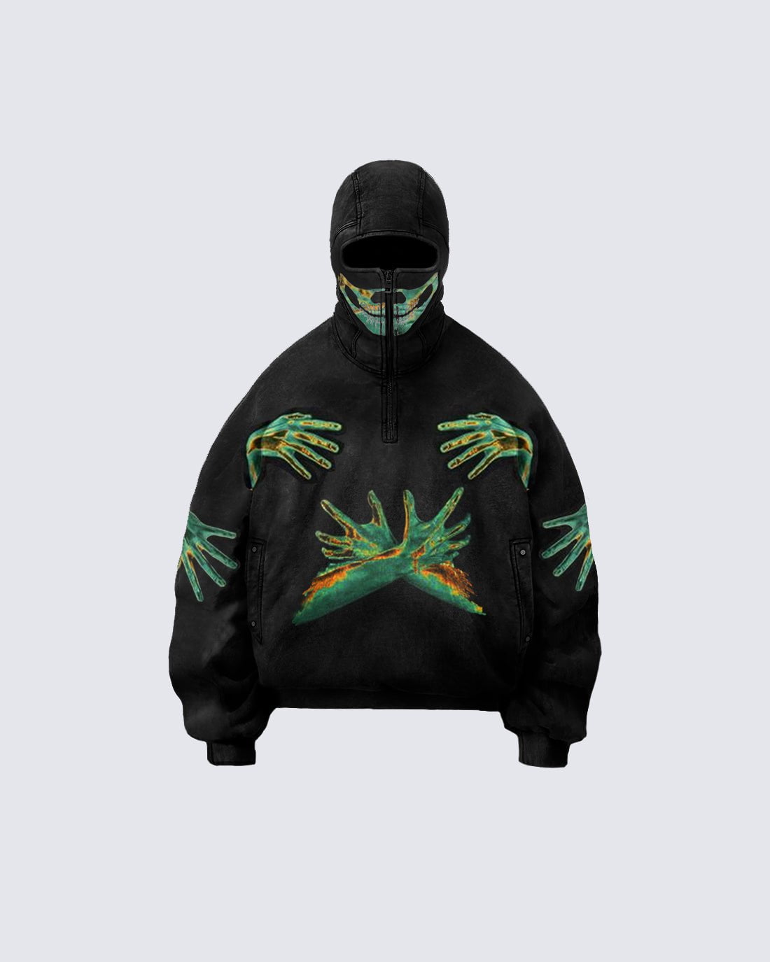 Hoodies For Man  | Nighttime Fluorescent Print