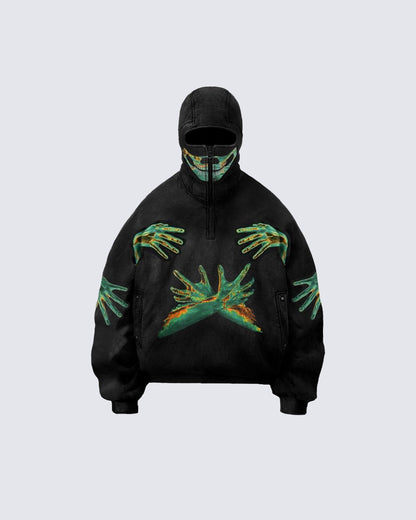 Hoodies For Man  | Nighttime Fluorescent Print