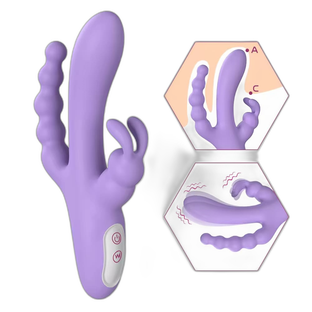 Joker - Rechargeable Triple Rabbit Vibrator