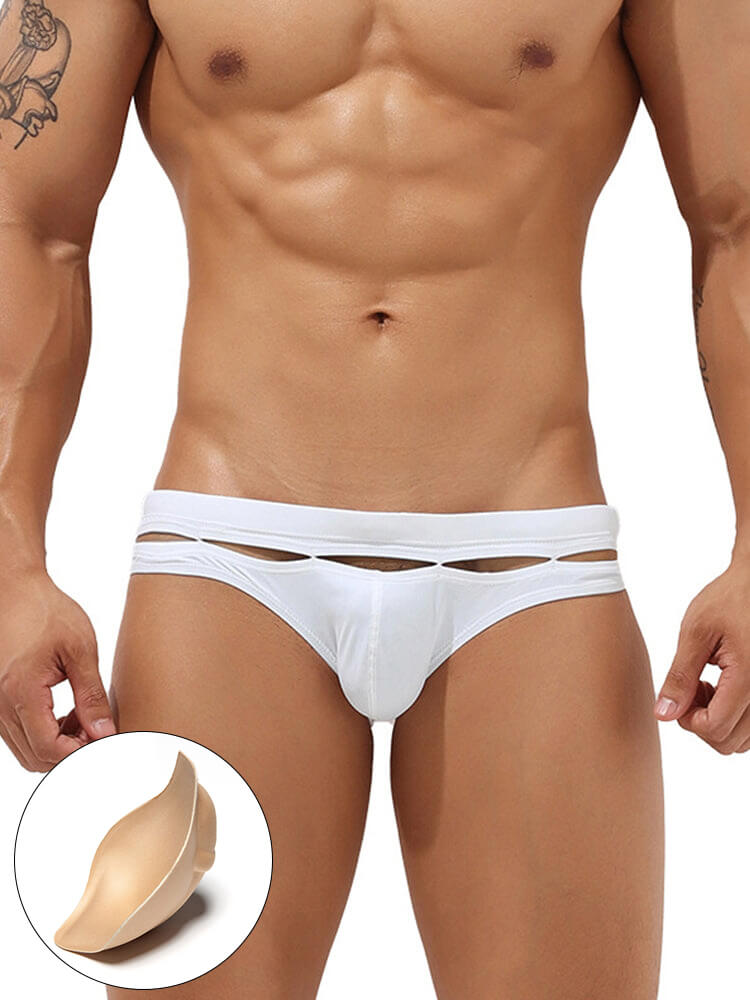 Cutout Fashion Sexy Swim Briefs