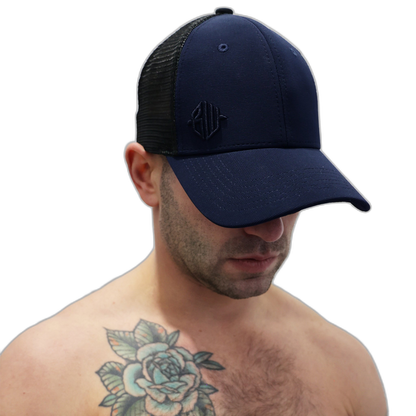 Breedwell Dirty Trucker Baseball Cap Navy