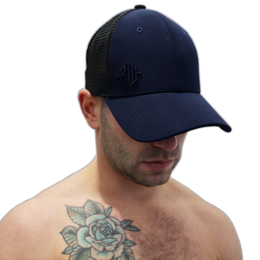 Breedwell Dirty Trucker Baseball Cap Navy