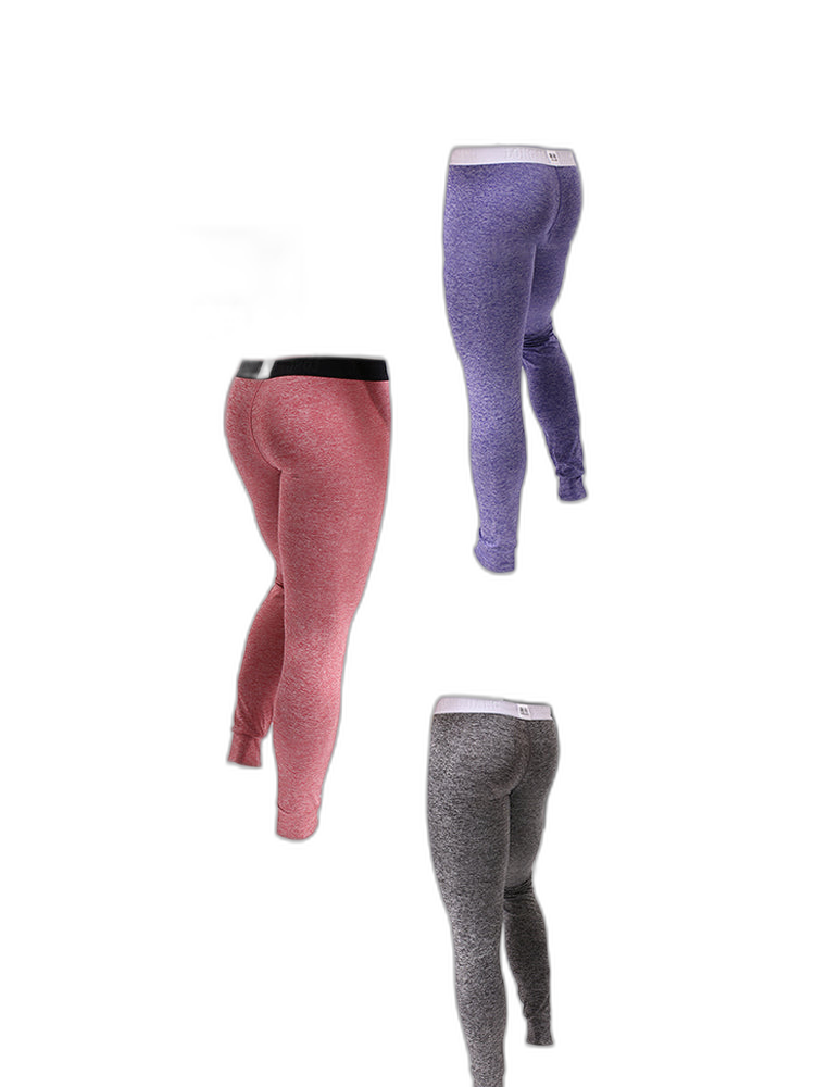 Men's U-Convex Pouch Sexy Base Layer Warm Pants Sleep Pants