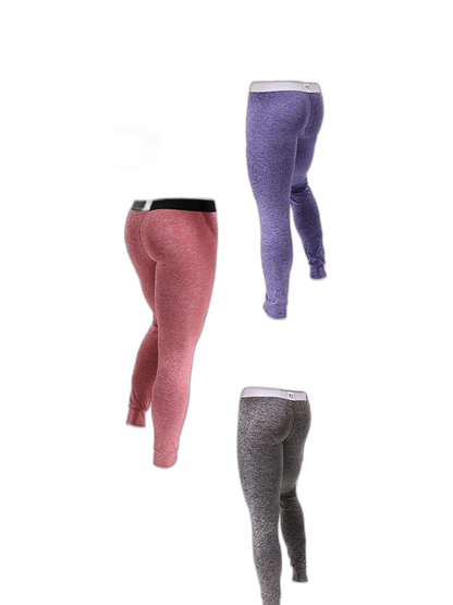 Men's U-Convex Pouch Sexy Base Layer Warm Pants Sleep Pants