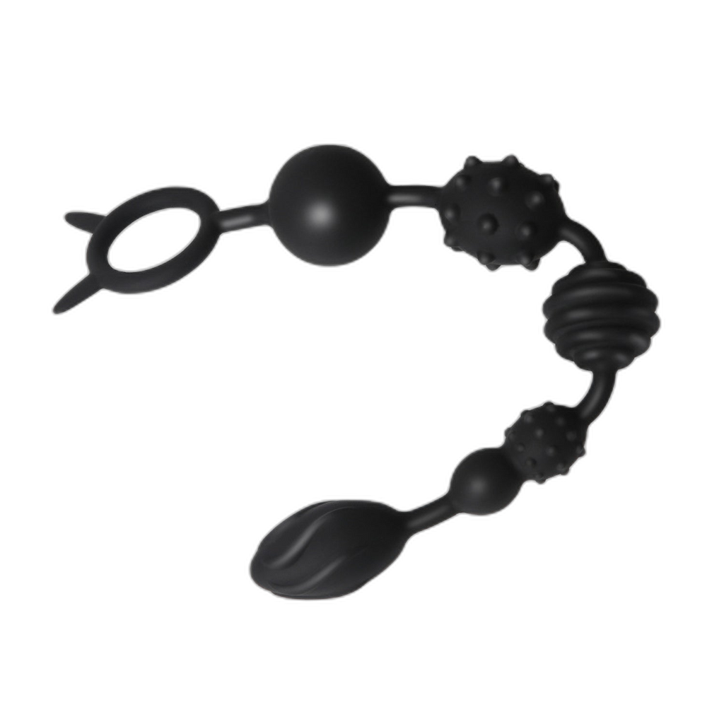 Kiki - Silicone Anal Beads - 6 Bead Anal Trainer