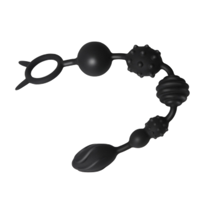 Kiki - Silicone Anal Beads - 6 Bead Anal Trainer