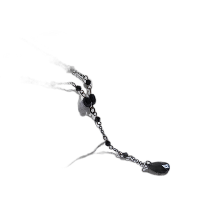 Midnight Drop Necklace