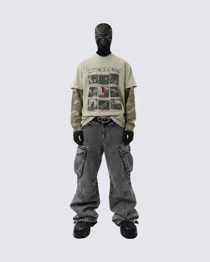 Stackable Multi-Pocket Cargo Pants