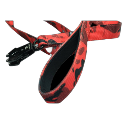 Pure Dog K9 Sport Lead Red Camo