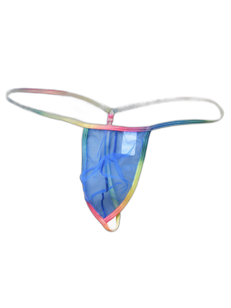 3 Pack Men's Sexy Lightweight & Airy Sporty Cut Anti-Chafing Strings