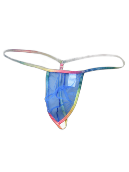 3 Pack Men's Sexy Lightweight & Airy Sporty Cut Anti-Chafing Strings