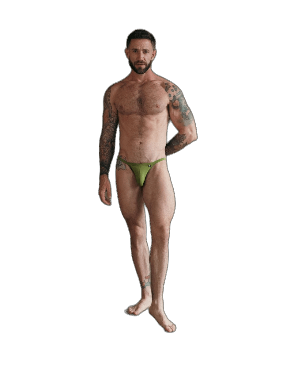 Den Tanga Brief - Olive