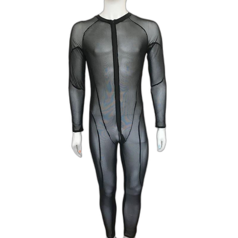 Men's Sheer Bodysuit