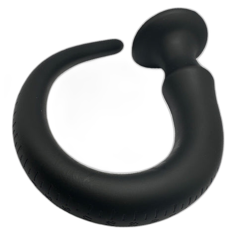 ELITE Liquid Silicone Mamba Anal Snake 23 Inch Black