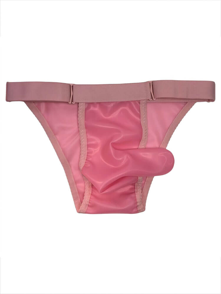 Men's Seamless Bullet-Separating Latex Briefs