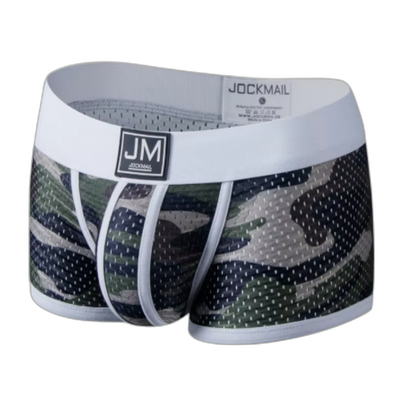 Jockmail Coloured Military Mesh Boxers (6 Pack)
