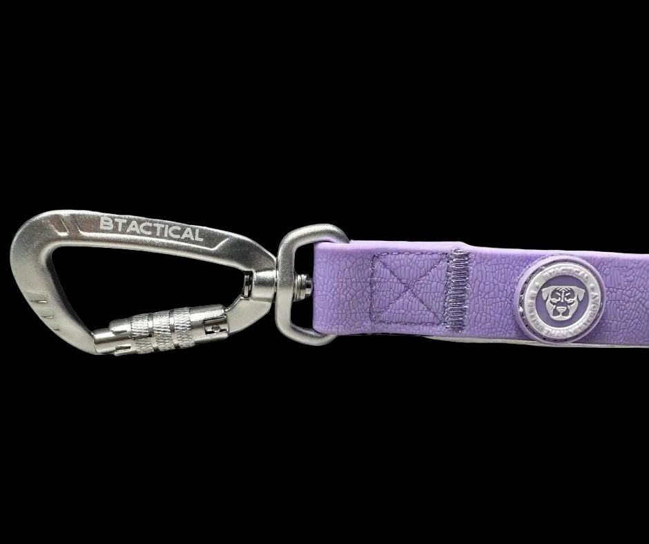 Tactical Carabiner Clip Lead Purple