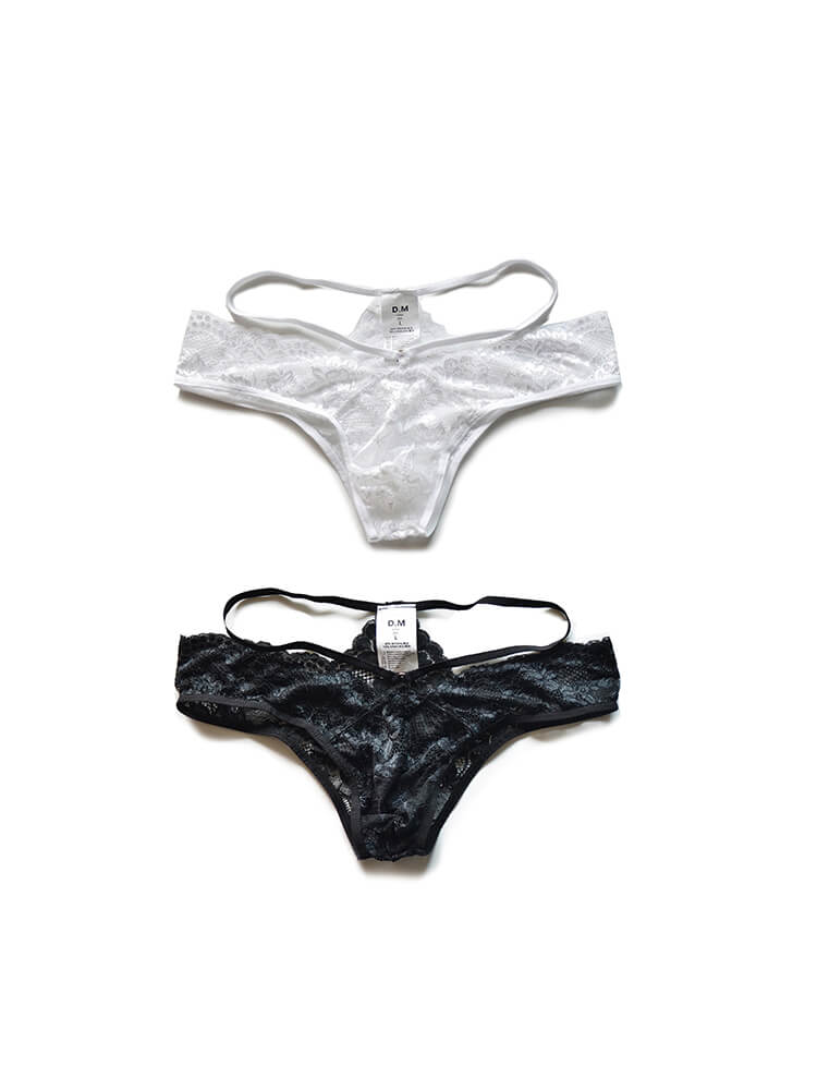[One Batch Only] D.M Lace Mesh Briefs
