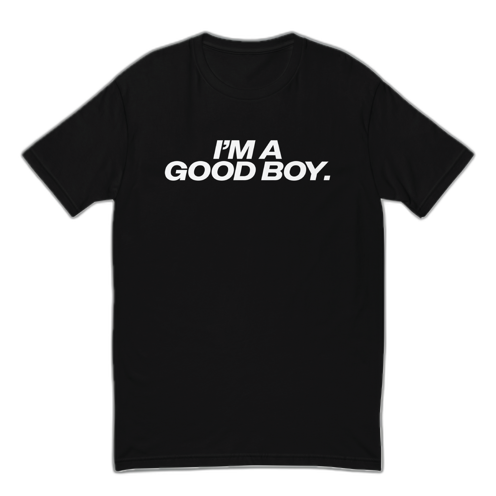 I'm A Good Boy Fitted T-Shirt