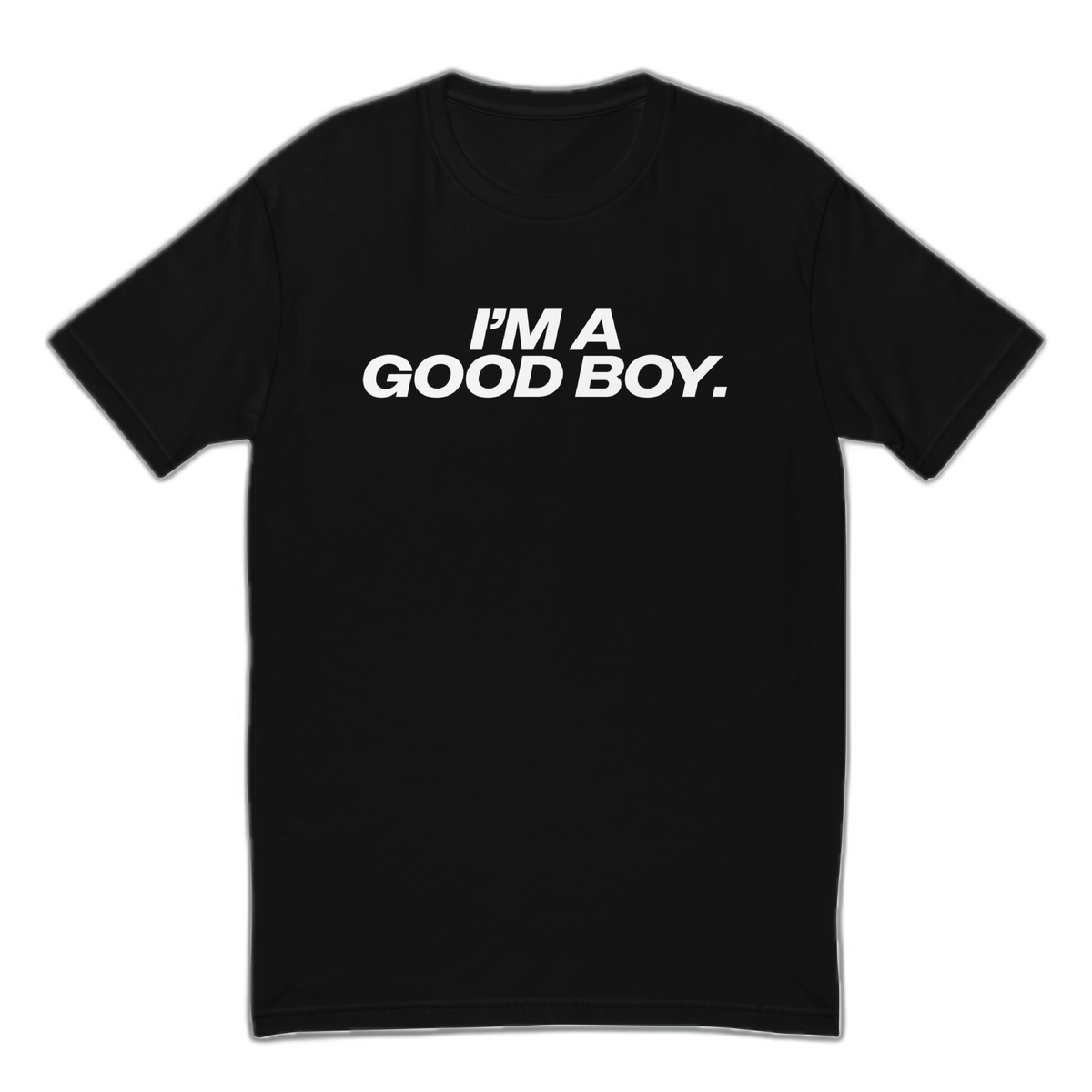 I'm A Good Boy Fitted T-Shirt