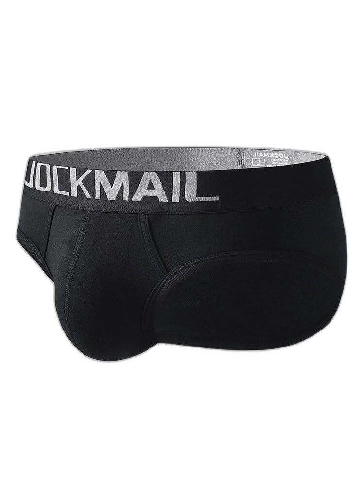 2 Pack Men's Sexy Cotton Support Contour Pouch Briefs