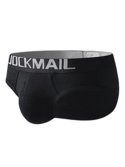 2 Pack Men's Sexy Cotton Support Contour Pouch Briefs