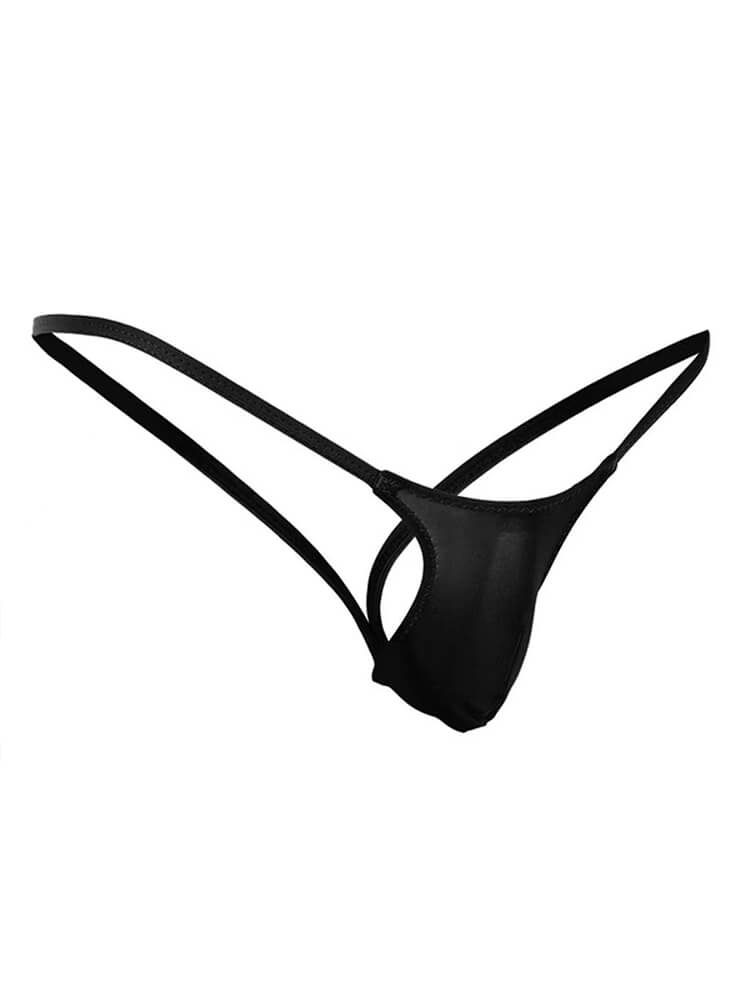 Men's Solid-Color Sexy Thin Jockstrap