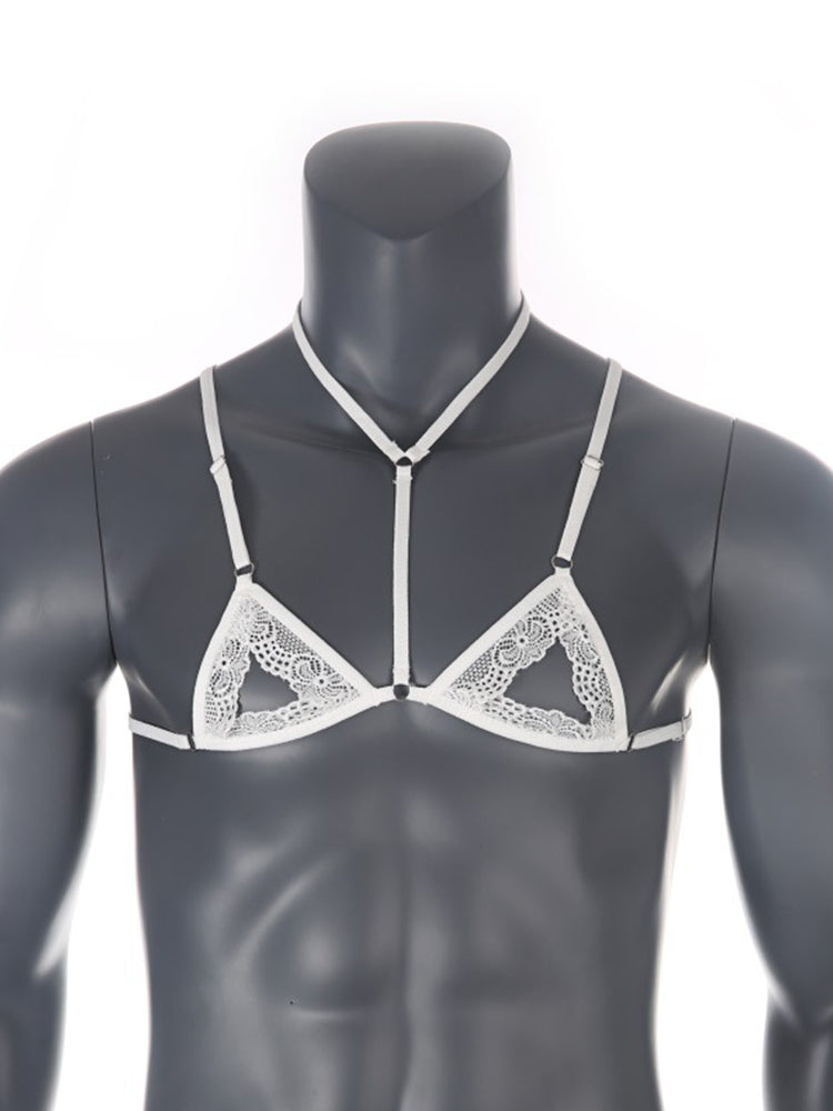 Men's Adjustable Breastless Bra