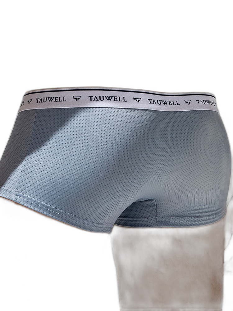 2 Pack Men's Sexy Comfortable Breathable Solid Color Trunks