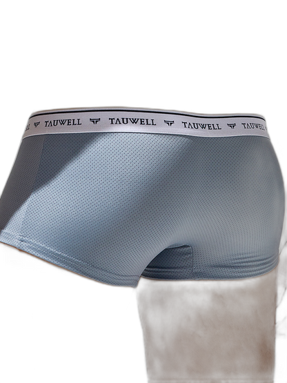 2 Pack Men's Sexy Comfortable Breathable Solid Color Trunks