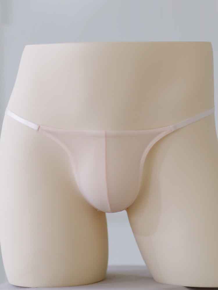 Men's quick-drying Thong Transparent Ultra-thin