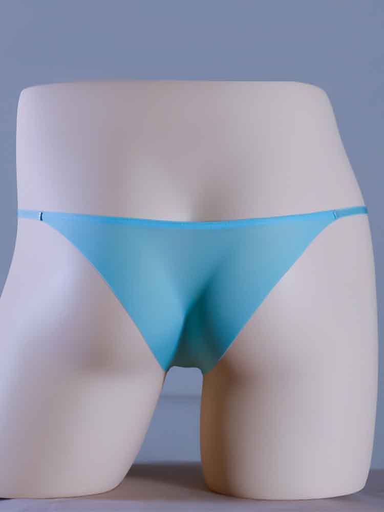 Men's quick-drying Thong Transparent Ultra-thin