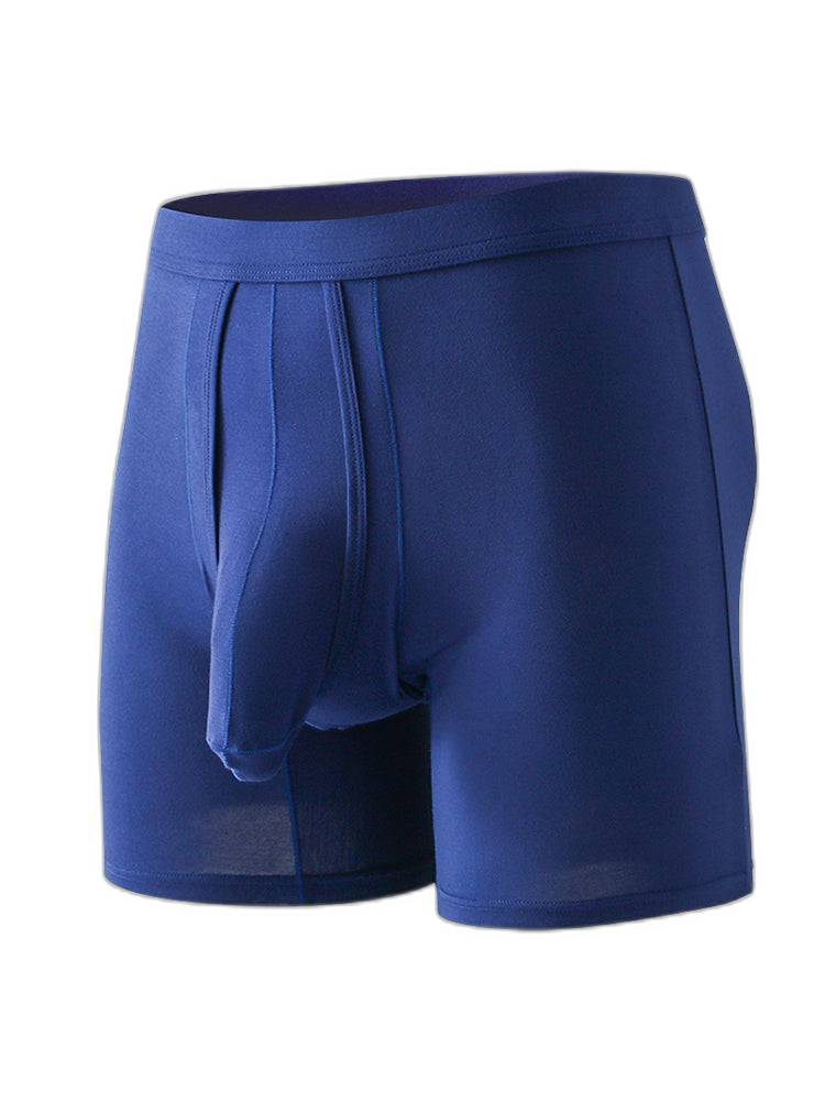 Sexy Separated Ball Pouch Boxer Briefs For Men