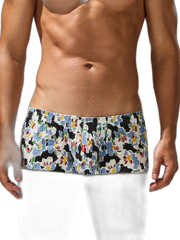 2 Pack Men's Printed Pure Cotton Trunks