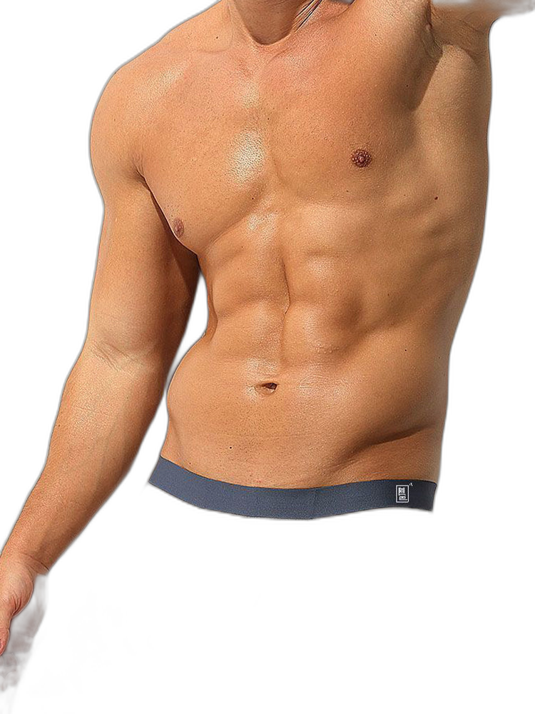 Men's Transparent Sexy Ice Silk Seamless Boxer Briefs