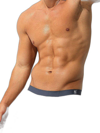 Men's Transparent Sexy Ice Silk Seamless Boxer Briefs